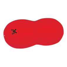 CanDo Inflatable Exercise Saddle Roll - Red - 28" Dia x 47" L (70 cm Dia x 120 cm L)