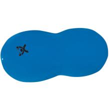 CanDo Inflatable Exercise Saddle Roll - Blue - 32" Dia x 51" L (80 cm Dia x 130 cm L)