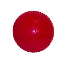 CanDo Inflatable Exercise Ball - Sensi-Ball - Red - 30" (75 cm)