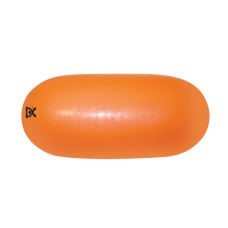 CanDo Inflatable Exercise Straight Roll - Orange - 20" Dia x 43" L (50 cm Dia x 100 cm L)