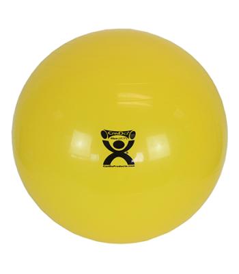 CanDo Inflatable Exercise Ball - Yellow - 18" (45 cm)