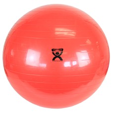 CanDo Inflatable Exercise Ball - Red - 30" (75 cm)