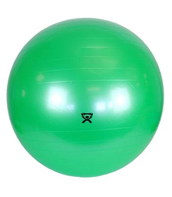 CanDo Inflatable Exercise Ball - Green - 59" (150 cm)