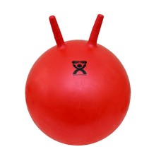 CanDo Inflatable Exercise Jump Ball - Red - 18" (45 cm)
