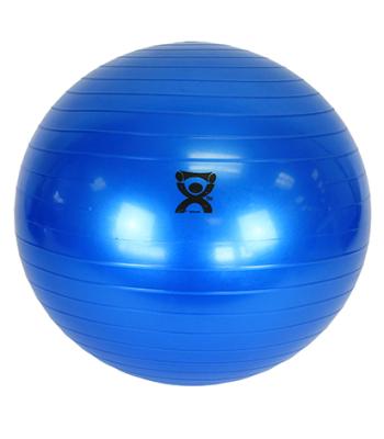 CanDo Inflatable Exercise Ball - Blue - 42" (105 cm)