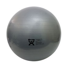 CanDo Inflatable Ball, Silver, 85cm (33.5in)