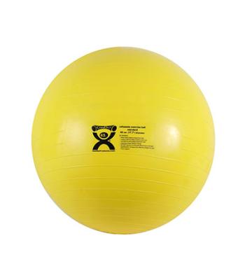 CanDo inflatable ABS ball, 45 cm (17.7 in), yellow