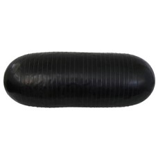 CanDo Inflatable Roller - Black - 9" x 28" - Round