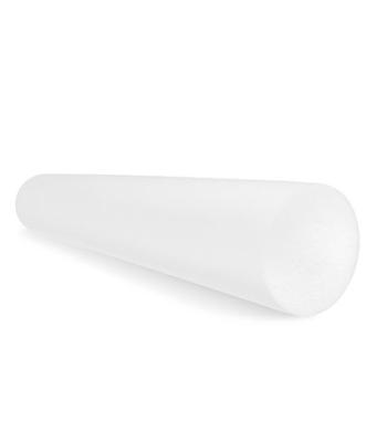 CanDo Foam Roller - White PE Foam - 6" x 36" - Round - Case of 12