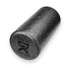 CanDo Foam Roller - Black Composite - Extra Firm - 6" x 12" - Round - Case of 36