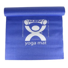 CanDo Yoga Mat, Blue, 68" x 24" x 0.12"