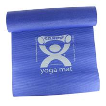 CanDo Yoga Mat, Blue, 68" x 24" x 0.25"