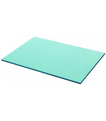 Airex Exercise Mat, Titania 200, 79" x 49" x 1.25", Water Blue, Case of 5