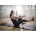 Airex Exercise Mat, Yoga/Pilates 190, 75" x 24" x 0.3", Black, Case of 15