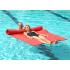 Airex Exercise Mat, Atlas, 79" x 49" x 0.6", Red, Case of 10