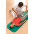 Airex Exercise Mat, Coronella 185, 72" x 23" x 0.6", Green, Case of 10