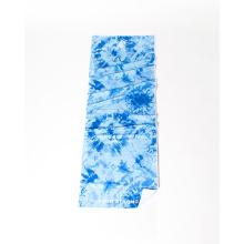 Yoga Strong, Anti Slip Towel, Blue Tie Dye