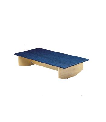 Rocker Board - Wooden with carpet - side-to-side - 30" x 60" x 12"