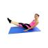 CanDo Exercise Mat - Center Fold - 1" PU Foam with Cover - 2' x 4' - Specify Color
