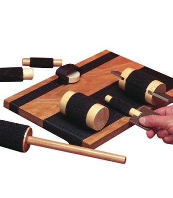 Hand Exercise Board with Hook and Loop Fasteners