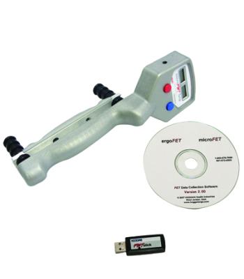MicroFET HandGRIP digital grip strength dynamometer with data collection software