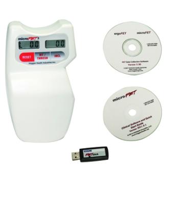 MicroFET3 digital MMT/ inclinometer combination with clinic and data software
