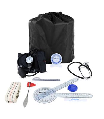 PT Student Kit with standard items. Bubble inclinometer