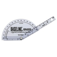Baseline Plastic Goniometer - Finger - Flexion to Hyper-Extension, 25-pack