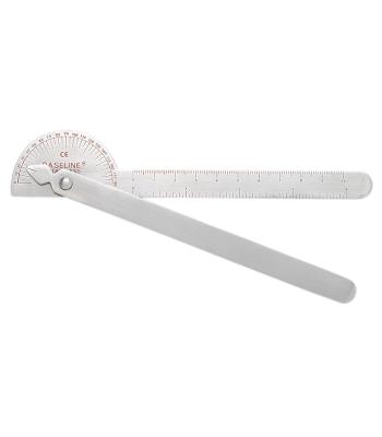 Baseline Metal Goniometer - 180 Degree Range - 6 inch Legs - Robinson, 25-pack