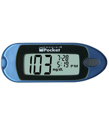 Prodigy Pocket Blood Glucose Monitoring System, Blue