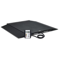 Detecto, 6600 Wheelchair Scale, Portable, Digital, 1000 lb x .2 lb / 450 kg x .1 kg, AC Adapter