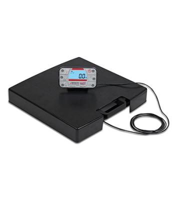 Detecto, APEX Portable Scale, Remote Indicator, Integral Carrying Handle, 600 lb x 0.2 lb / 300 kg x 0.1 kg