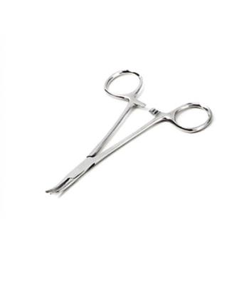 ADC Halstead Hemostatic Forceps, Curved, 5", Stainless