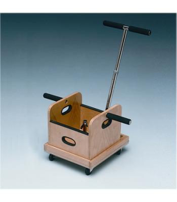 FCE Work Device - Mobile Weighted Cart with T-handle and Accessory Box