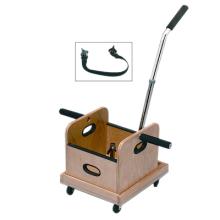FCE Work Device - Mobile Weighted Cart with Straight Handle and Accessory Box