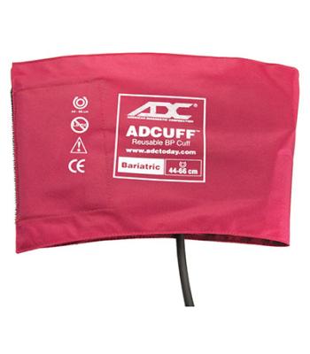 ADC Bariatric Adcuff Sphyg Cuff, 1 Tube, Burgundy