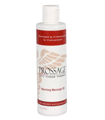 Prossage Warming Massage Oil - 8 oz bottle