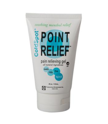 Point Relief ColdSpot Lotion - Gel Tube - 4 oz