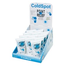 Point Relief ColdSpot Lotion - Retail Display with 12 x 4 oz Gel Tube