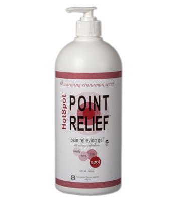 Point Relief HotSpot Lotion - Gel Pump - 32 oz, 8 each