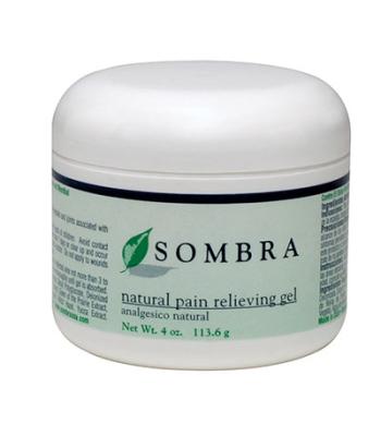 Sombra, Warm Therapy Pain Relieving Gel,  4 oz Jar