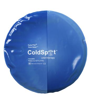 Relief Pak ColdSpot Blue Vinyl Pack - circular - 10" diameter - Case of 12