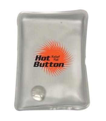 Relief Pak Hot Button Reusable Instant Hot Compress - small - 3.5" x 5.5"