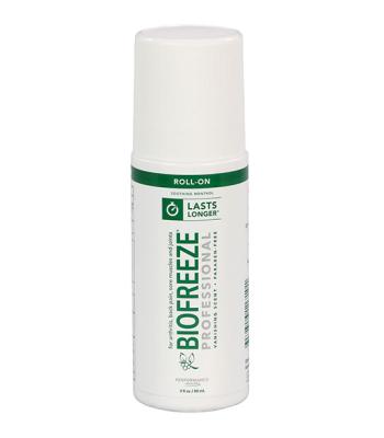 Biofreeze Professional Colorless Gel, 3 oz roll-on, case of 144