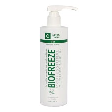 Biofreeze Professional Green Gel, 16 oz pump, case of 24