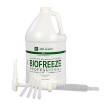 Biofreeze Professional Green Gel, 1 Gallon pump, case of 4