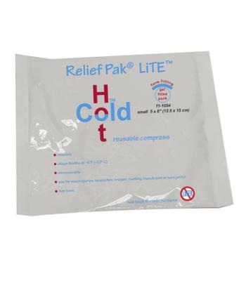 Relief Pak Val-u Pak LiTE Cold n' Hot Pack - 5" x 6" - Case of 12