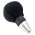 Roller Ice ball-style ice massager fitted neoprene bulb cover
