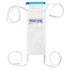 Relief Pak Insulated Ice Bag - Tie Strings - small - 5" x 13"