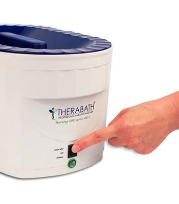 Therabath, Adjustable Paraffin Bath with Safe Quick Melt, 6-lb unscented paraffin, 220V